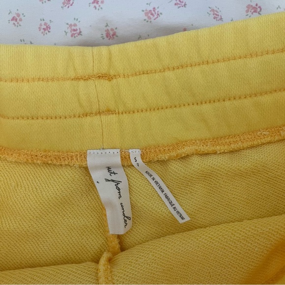 urban outfitters butter yellow micro shorts🧈🧈 - Picture 3 of 3